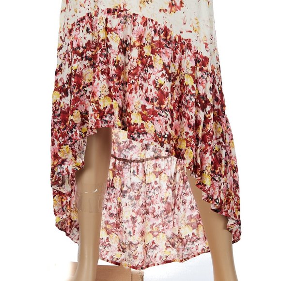On The Road Floral High Low Dress Size Small - Picture 2 of 7